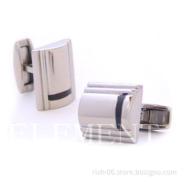 Titanium metal cool Cufflink